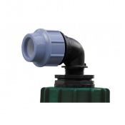 Coude 90° raccord compression 2" pour cuve à eau aérienne