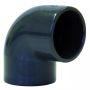Coude PVC 90° à coller femelle/femelle
