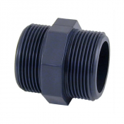 Mamelon PVC fileté 2" mâle - mâle