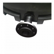 Raccord avec bride 125 mm pour cuve à eau aérienne de DS PLASTICS