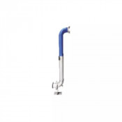 Sortie Coudée INOX DN100 – Aspiration Enterrée – Kit Complet avec Robinet et Purge