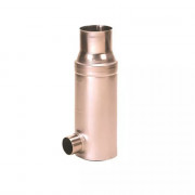 Collecteur filtrant Ø 110 avec maillage inox