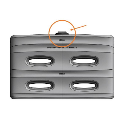 Couvercle de remplacement pour cuve d’eau aérienne Rainsaver