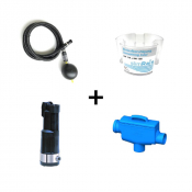 Équipement standard pour cuve de récupération d’eau de pluie
