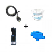 Équipement standard pour cuve de récupération d’eau de pluie