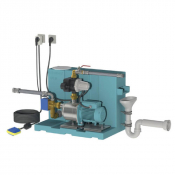 Gestionnaire d'eau de pluie 24 L - Electropompe de type NGXM 2-80