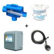 Kit complet pour redistribution d’eau de pluie dans la maison