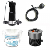 Kit d’arrosage pour réutilisation d’eau d’une cuve en extérieur