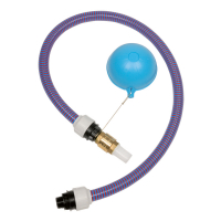 Kit d'aspiration, tuyau 1,5 m, flotteur et raccord mâle 1" Kit d'aspiration, tuyau 1,5 m, flotteur et raccord mâle 1"