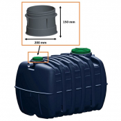 Rehausse  pour diffuseur de fosses toutes eaux 3000 L