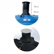 Rehausse supplémentaire diamètre 630 mm hauteur 500 mm