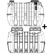 Filtre compact BIONUT autonome et écologique 8 EH