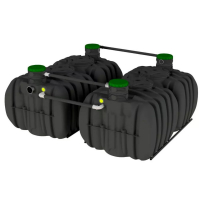 Microstation d'épuration Actibloc® bi-cuves - 14 EH