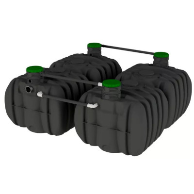 Microstation d'épuration Actibloc® bi-cuves - 16 EH