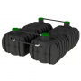 Microstation d'épuration Actibloc® bi-cuves - 18 EH
