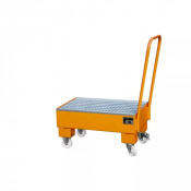 Bac de Rétention Mobile AW 60 SR – Stockage Mobile Sécurisé – Caillebotis 1000 kg/m² – BAUER