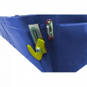 Bac de rétention PVC souple temporaire, 2 à 4 fûts