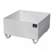 Bac inox VAW – Rétention inox – Cuve haute résistance corrosive - BAUER