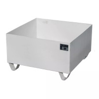 Bac inox VAW – Rétention inox – Cuve haute résistance corrosive - BAUER