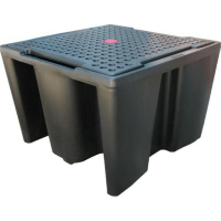 Palette de Rétention 1 IBC 1000L – Sécurité Totale – PE Recyclable et Résistant UV