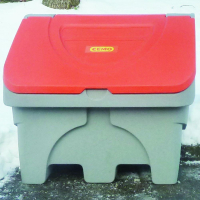 Bac à sable, à sel,130 à 400 litres en Polyéthylène CEMO