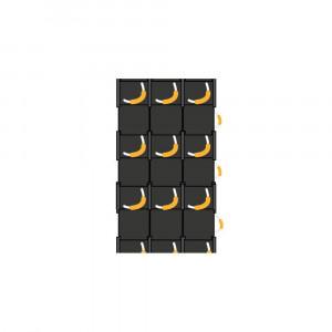 Kit de 24 blocs de stabilisation – Protection infrastructures & machines – 1110 mm