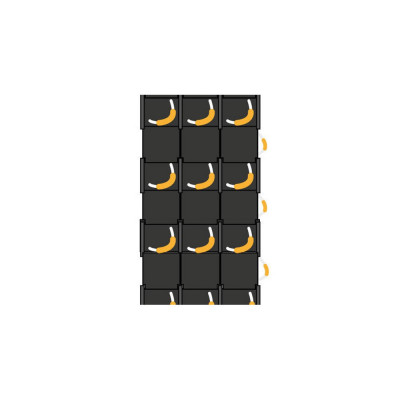 Kit de 24 blocs de stabilisation – Protection infrastructures & machines – 1110 mm