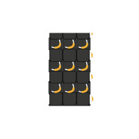 Kit de 27 blocs de stabilisation – Sécurité chantier renforcée – 1235 mm