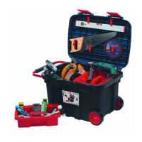 Coffre de chantier roulant 130 L