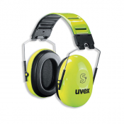 Casque anti-bruit pliable haute visibilité 27 dB(A)