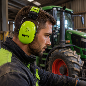 Casques antibruit (tracteurs, machines)