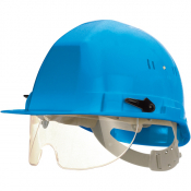 Casques 6 coloris lunettes intégrées
