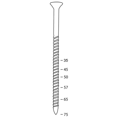 Fausse vis Scrail FastCoat - Utilisation universelle