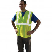 Baudrier haute visibilité classe 2 – Jaune fluo / orange fluo – Taliaplast
