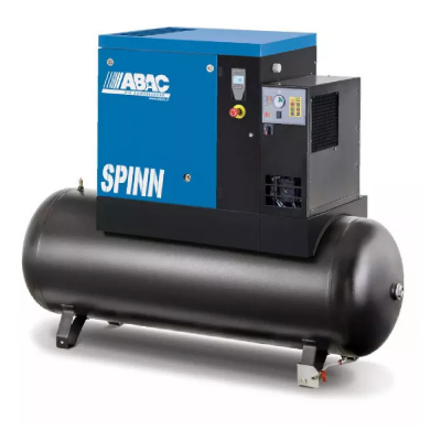 Compresseur à Vis SPINN 7,5 – 270 L avec Sécheur – Silencieux, Économique et Compact