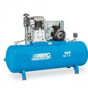 Compresseur Bi-étagé NS59S/500 FT 7.5 – Haut Débit Industriel – Cuve 500 L