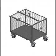 Caisse grillagée élingable