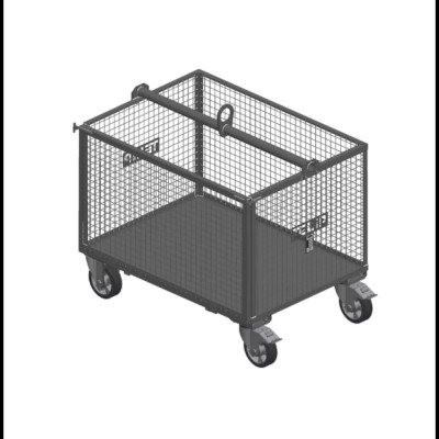 Caisse grillagée élingable