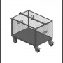 Caisse grillagée élingable