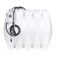 Cuve robuste simple paroi AdBlue® 2500 à 12500 litres