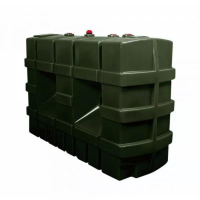 Cuve à Eau 1500 L PE Horizontale – Stockage Eau de Pluie Extérieur