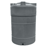 Cuve à eau de pluie 2000 L pré-équipée ronde