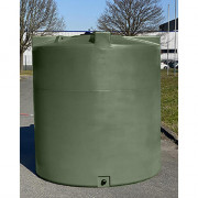 Cuve à eau de pluie 5000 L pré-équipée ronde