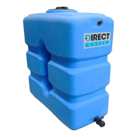 Cuve verticale aérienne de stockage d'eau de pluie compacte de 1000 litres Cuve verticale aérienne de stockage d'eau de pluie compacte de 1000 litres