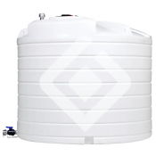 Cuves PE stockage d'eaux de pluie de 7500 Litres