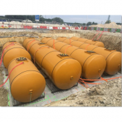 Cuve nue de stockage enterrée fixe de BioDiesel 30000 Litres