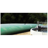 Citerne souple pour produit effluents de 5 à 2000 M3 à prise directe