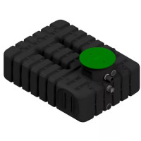 Cuve de stockage d'eau de pluie extra-plate - 2500 L Cuve de stockage d'eau de pluie extra-plate - 2500 L