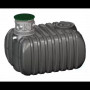 Cuve de stockage d'eau de pluie pré-équipée 3500 L