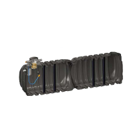 Cuve pré-équipée filtre pour stockage d'eau de pluie - 10000 L